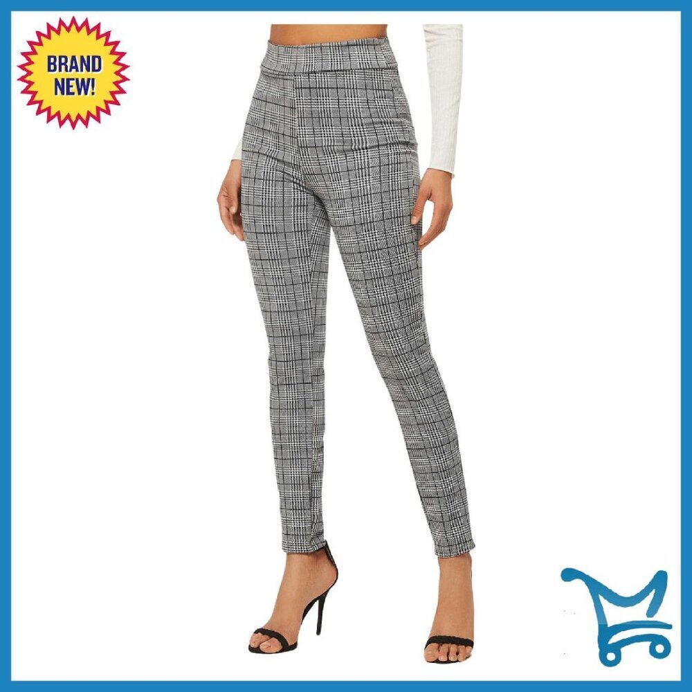 Stretchy High Waisted Leggings Work Pants Casual Skinny Fit